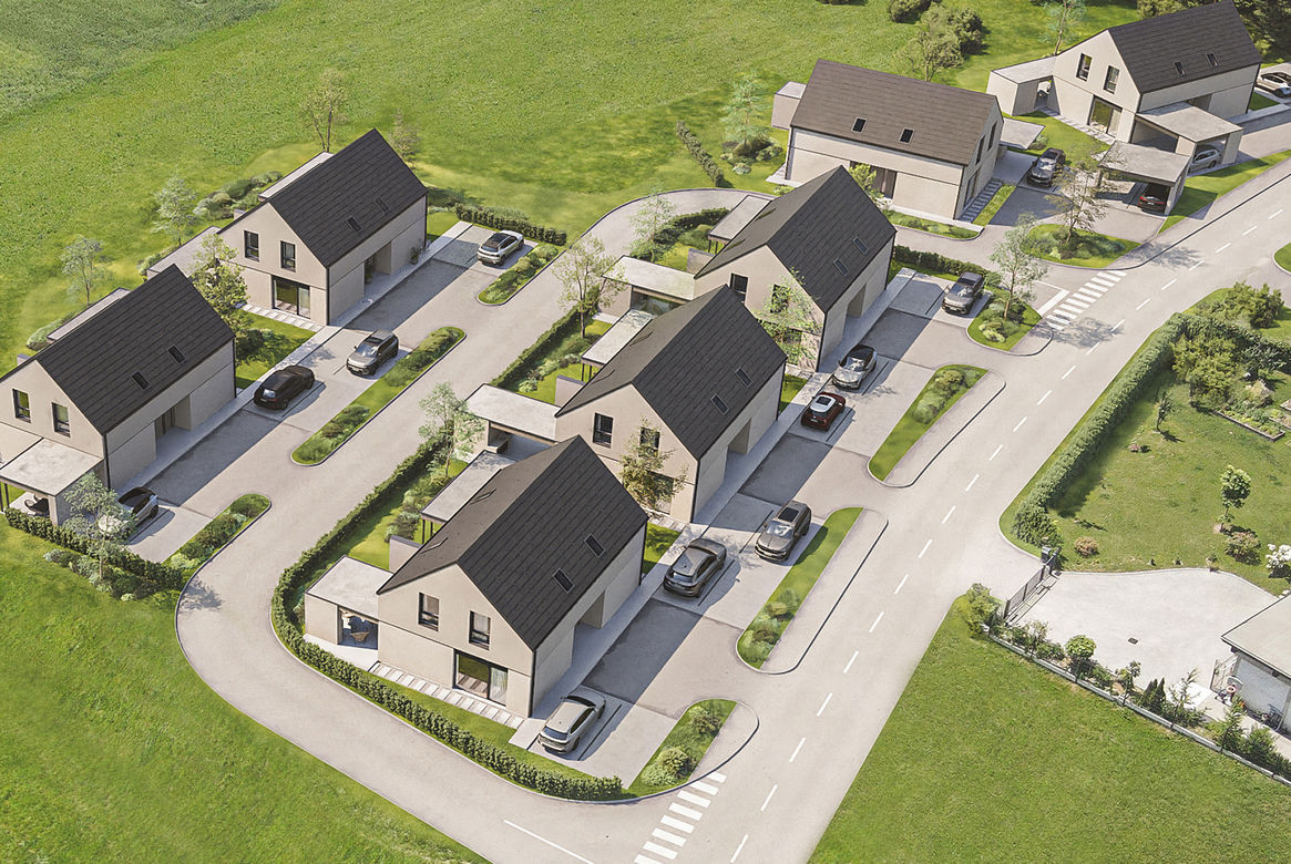 Stanovanjsko naselje v neposredni bližini Radovljice